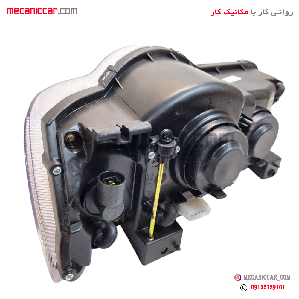 چراغ جلو راست تنظیم دستی پراید 132 و 111 اس ان تی