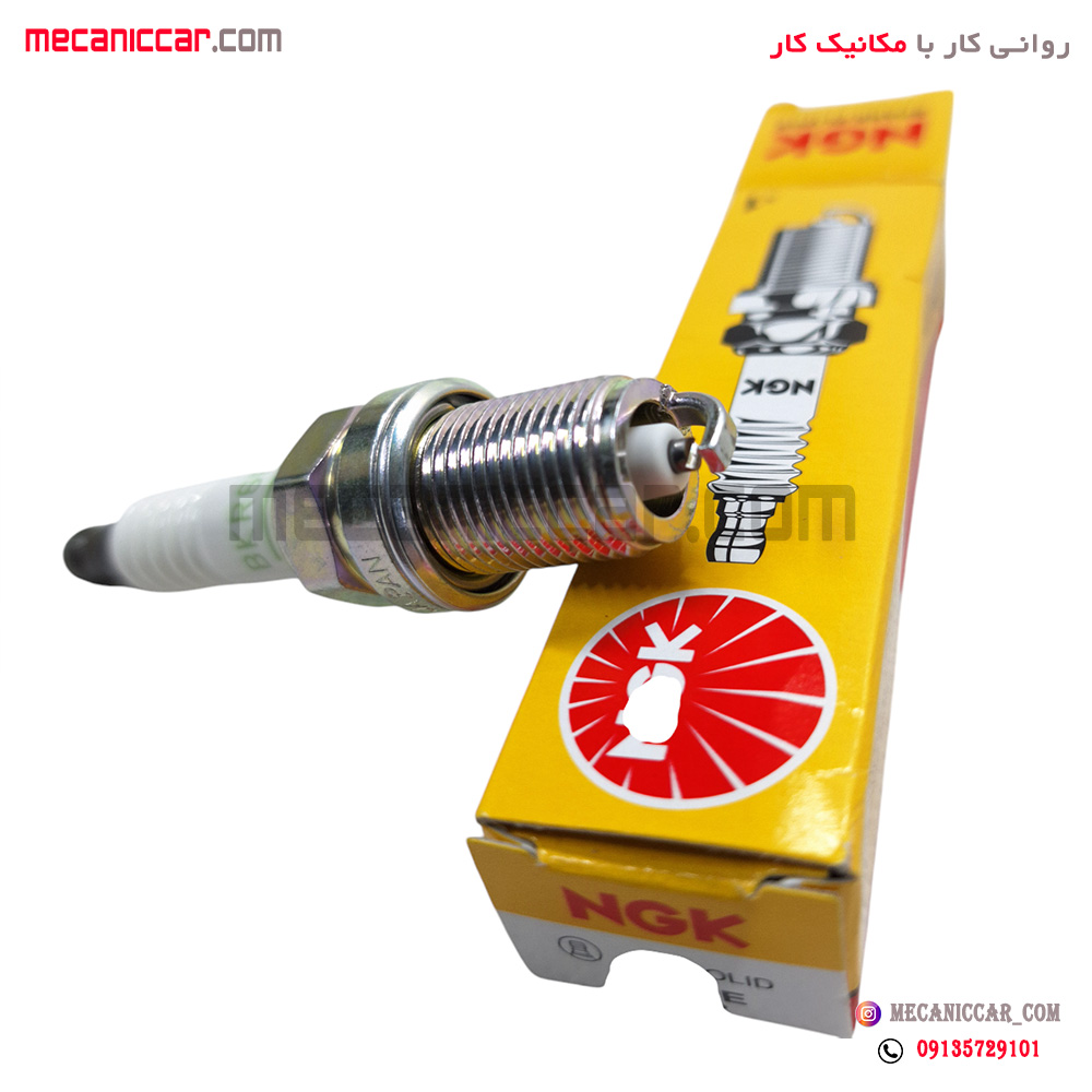 شمع موتور انژکتور BKR6EZ (الکترود 29) پژو 206 و سمند و پژو 405 و پراید NGK (4 عددی)