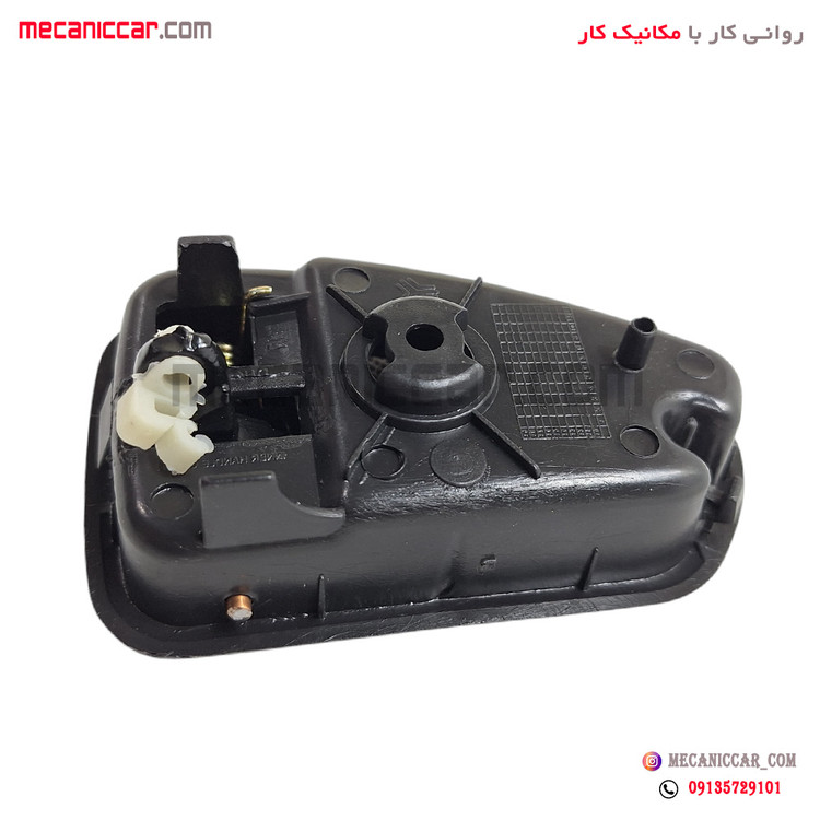 دستگیره درب بازکن داخلی راست فلزی مشکی پراید 131 و 111
