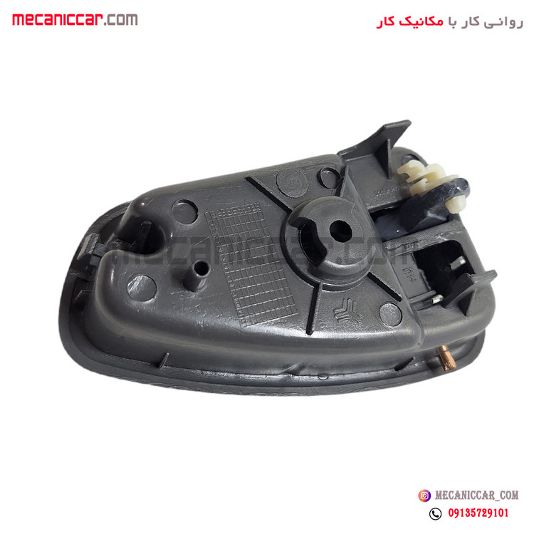 دستگیره درب بازکن داخلی راست فلزی طوسی پراید 131 و 111