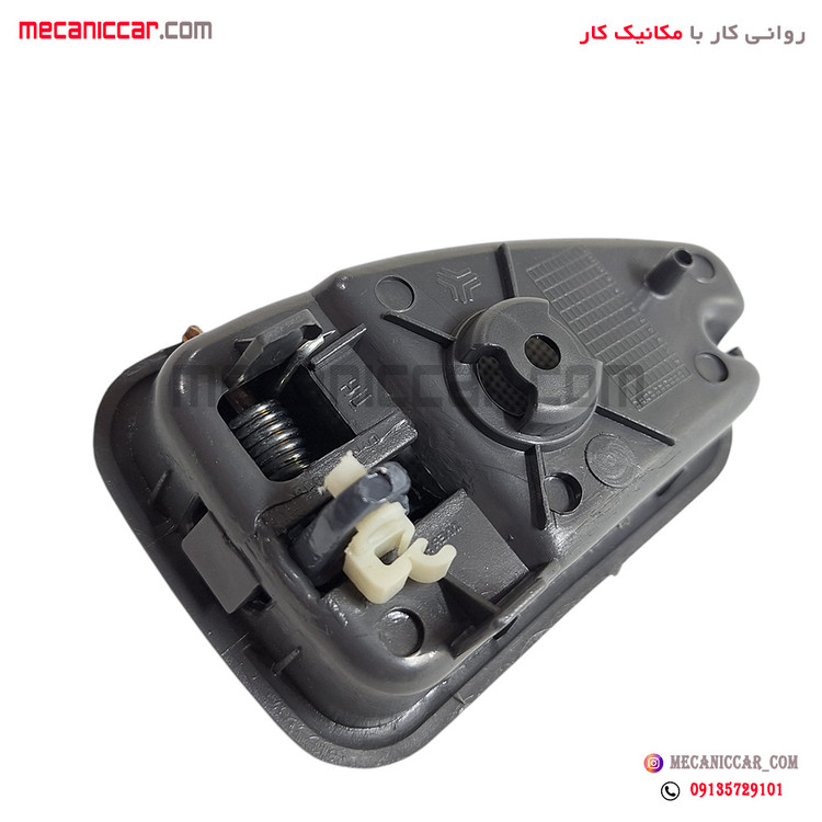 دستگیره درب بازکن داخلی راست فلزی طوسی پراید 131 و 111