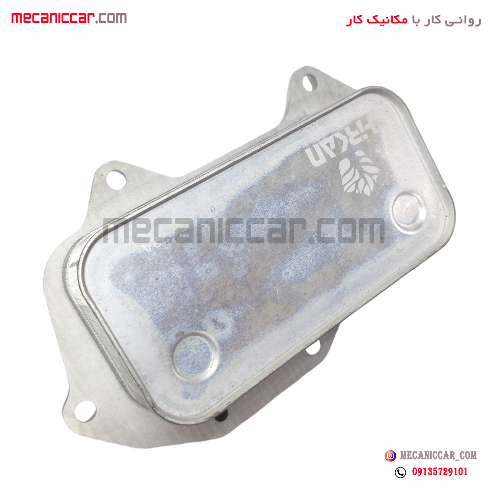 رادیاتور خنک کننده اویل ماژول 9 لایه سمند ملی و دنا EF7 هیرکان