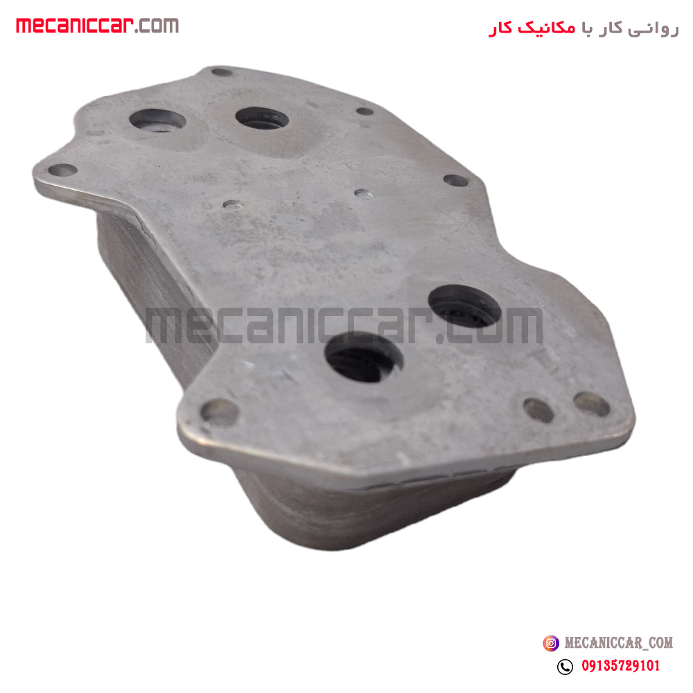 رادیاتور خنک کننده اویل ماژول 9 لایه سمند ملی و دنا EF7 هیرکان