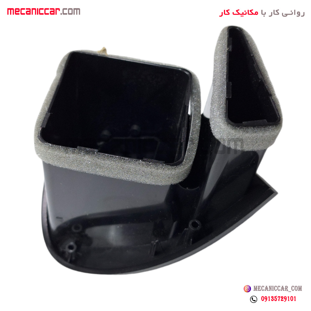 دریچه هوا کولر و بخاری چپ داشبورد تیبا مشکی