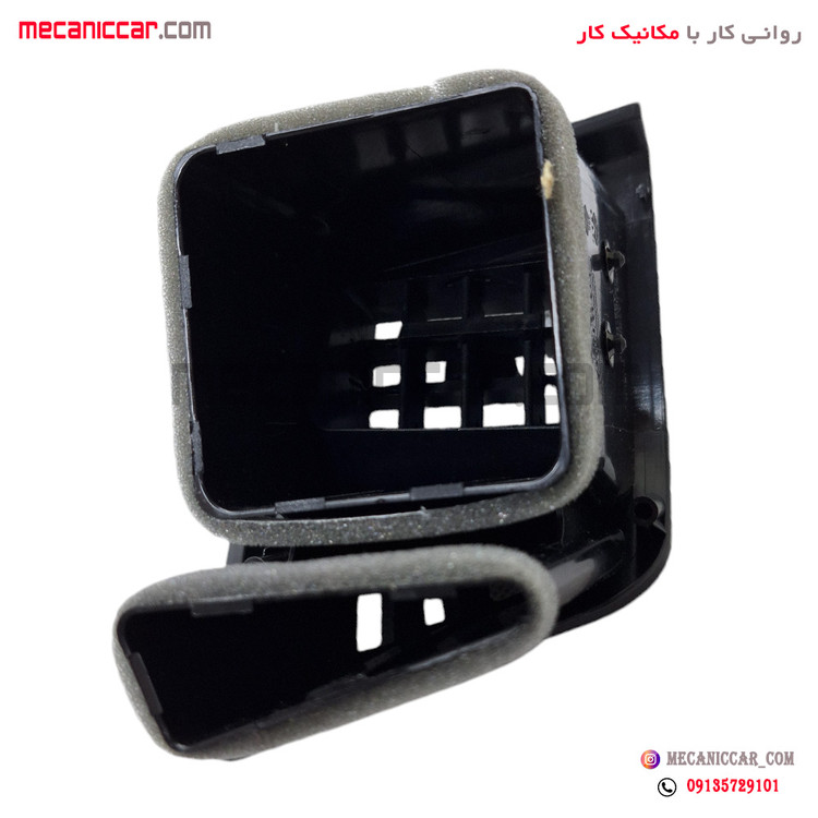 دریچه هوا کولر و بخاری چپ داشبورد تیبا مشکی