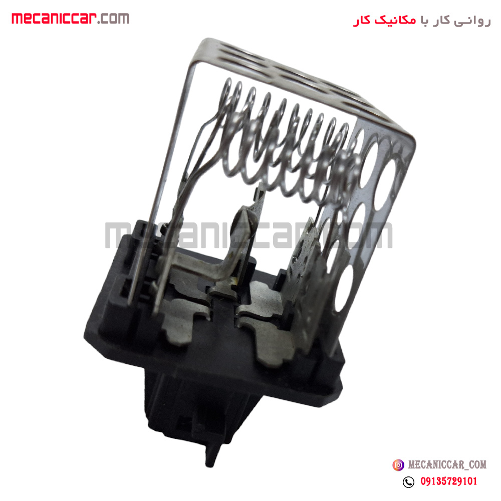 ماژول فن تهویه اتوماتیک (مقاومت بخاری) 6 فیش پژو 206
