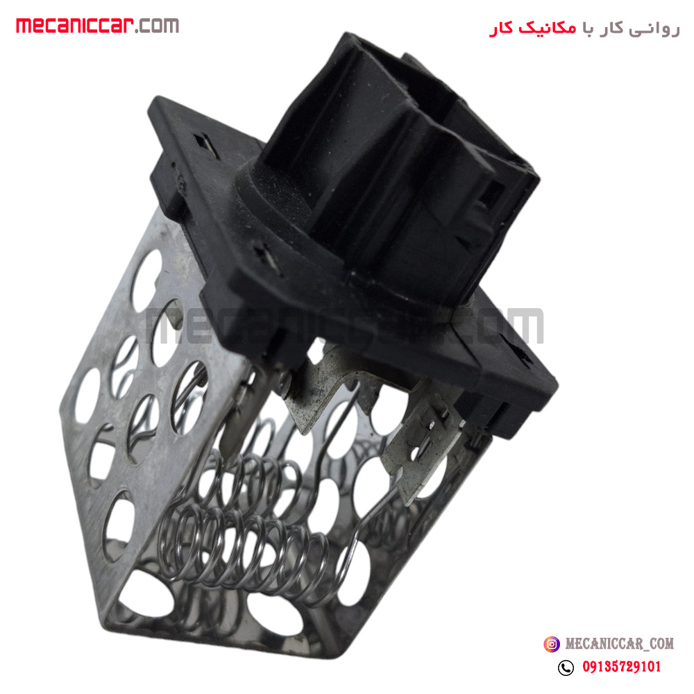 ماژول فن تهویه اتوماتیک (مقاومت بخاری) 6 فیش پژو 206