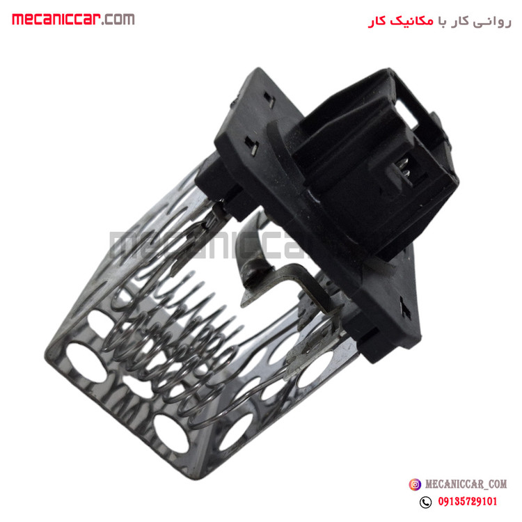 ماژول فن تهویه اتوماتیک (مقاومت بخاری) 6 فیش پژو 206