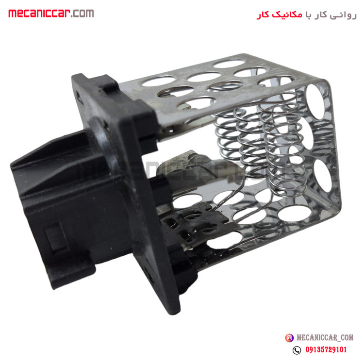 ماژول فن تهویه اتوماتیک (مقاومت بخاری) 6 فیش پژو 206