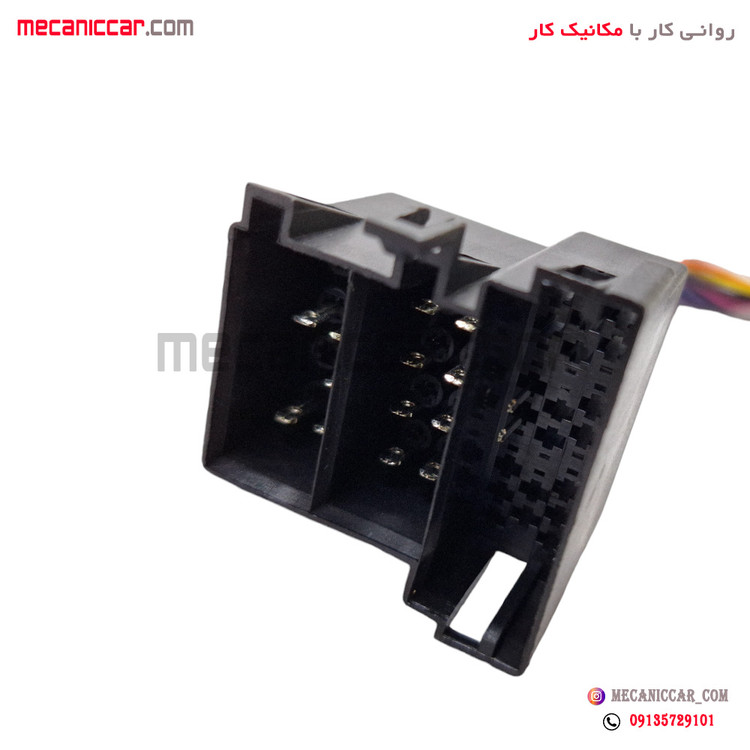 قاب دور دریچه هوا کولر و بخاری و ضبط وسط داشبورد مانیتوردار سمند