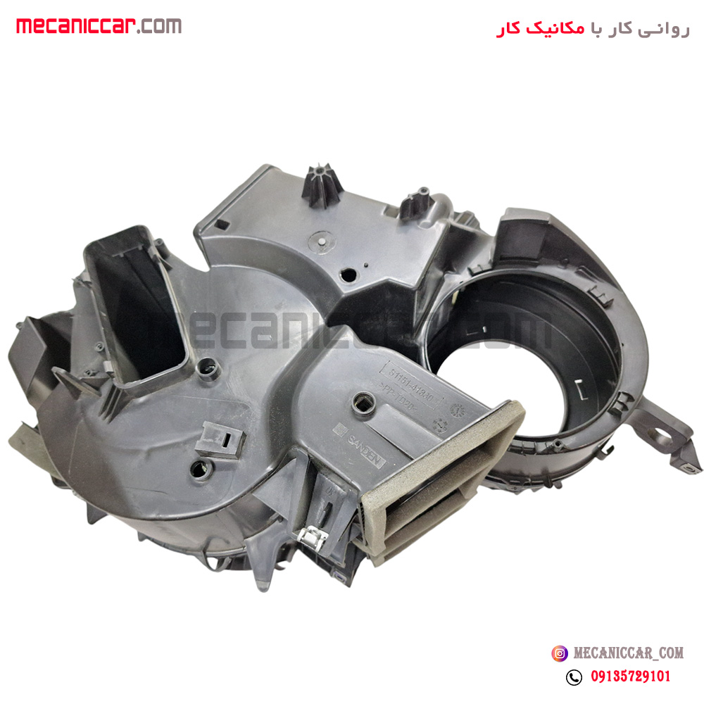 پوسته بخاری پژو 206 هیرکان