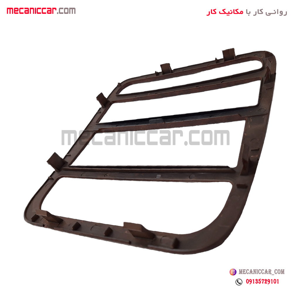 قاب (زه) پنل مرکزی وسط داشبورد و رادیو طرح چوب سمند قدیم (فاز 1)