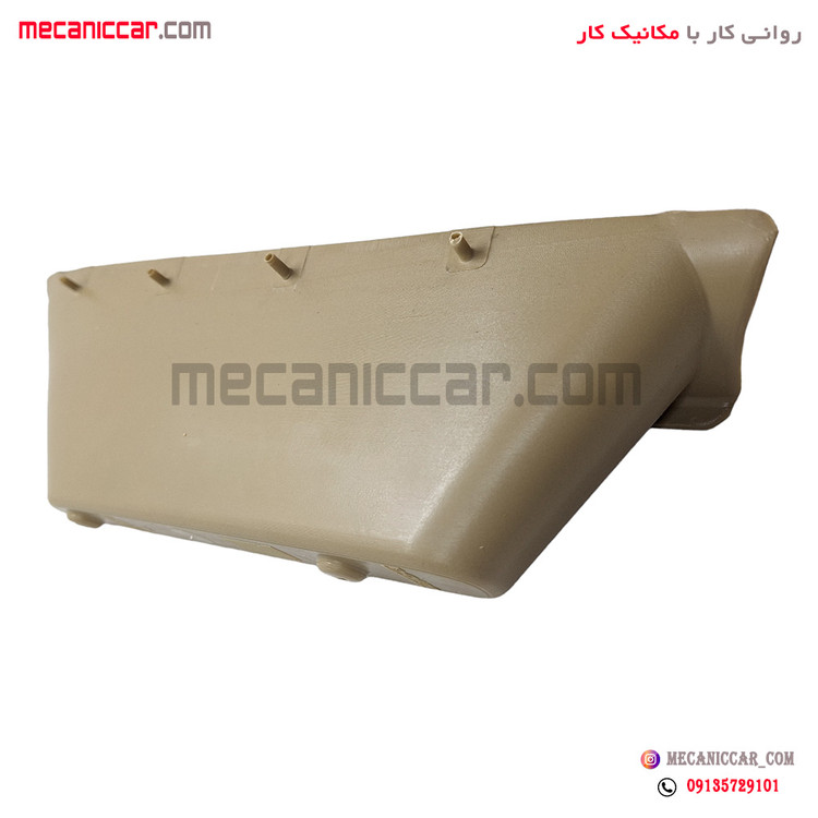 کیف رودری (جا نقشه) چپ جدید ری استایل بژ روشن پژو پارس