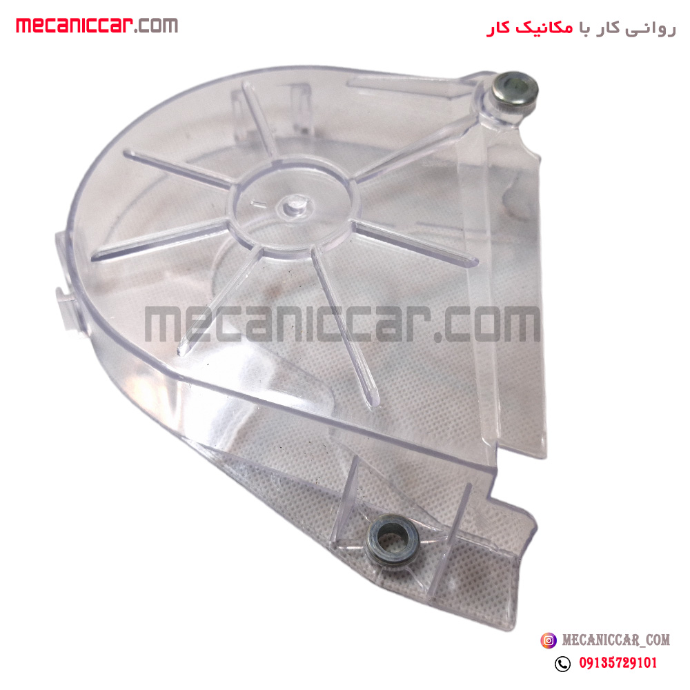قاب تسمه تایم شفاف بالایی پژو 405 و پارس و سمند تکنوکار