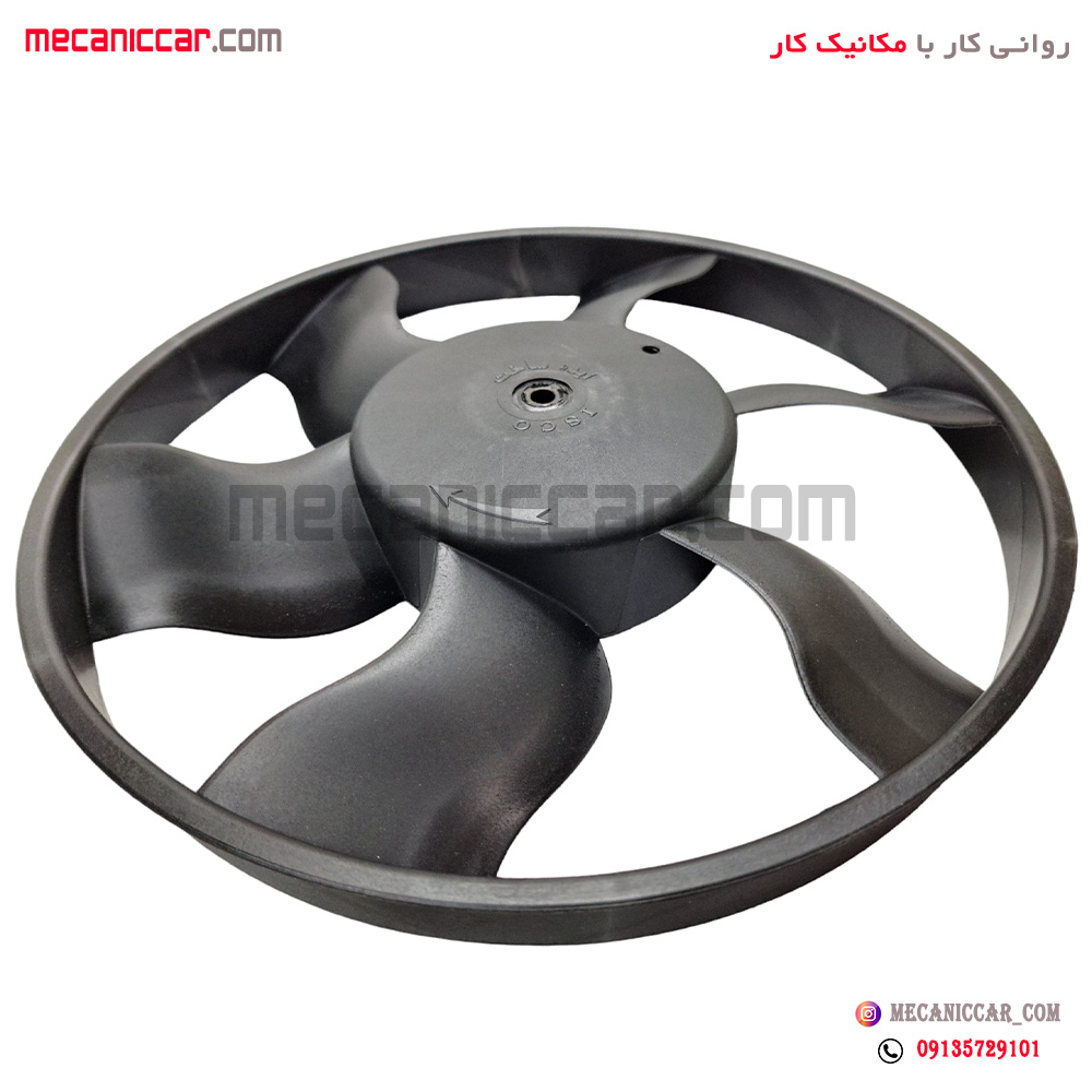 پروانه فن بهینه خاری توربو پژو 405 و پارس و سمند ایده ساخت