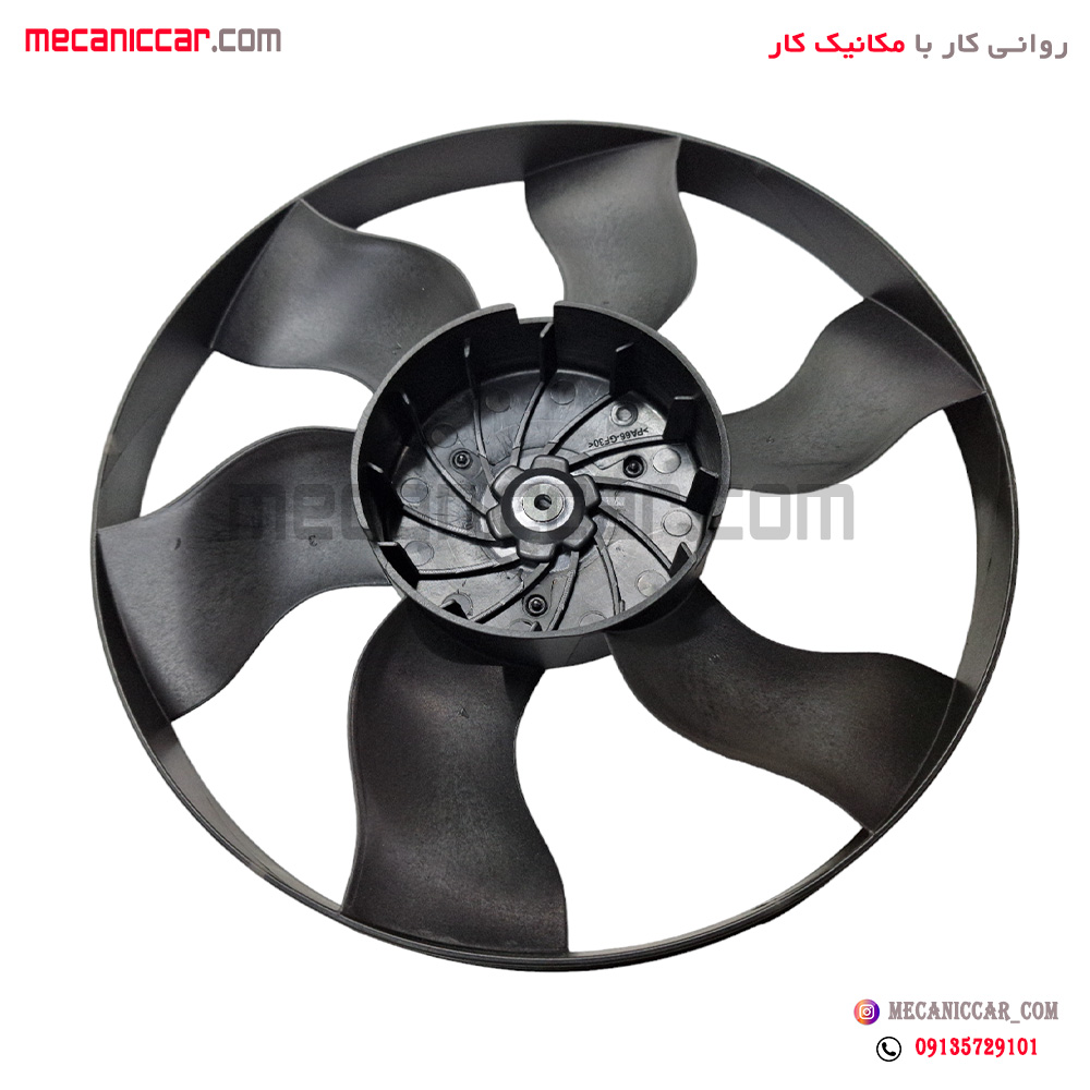 پروانه فن بهینه توربو پراید و تیبا و کوئیک ایده ساخت