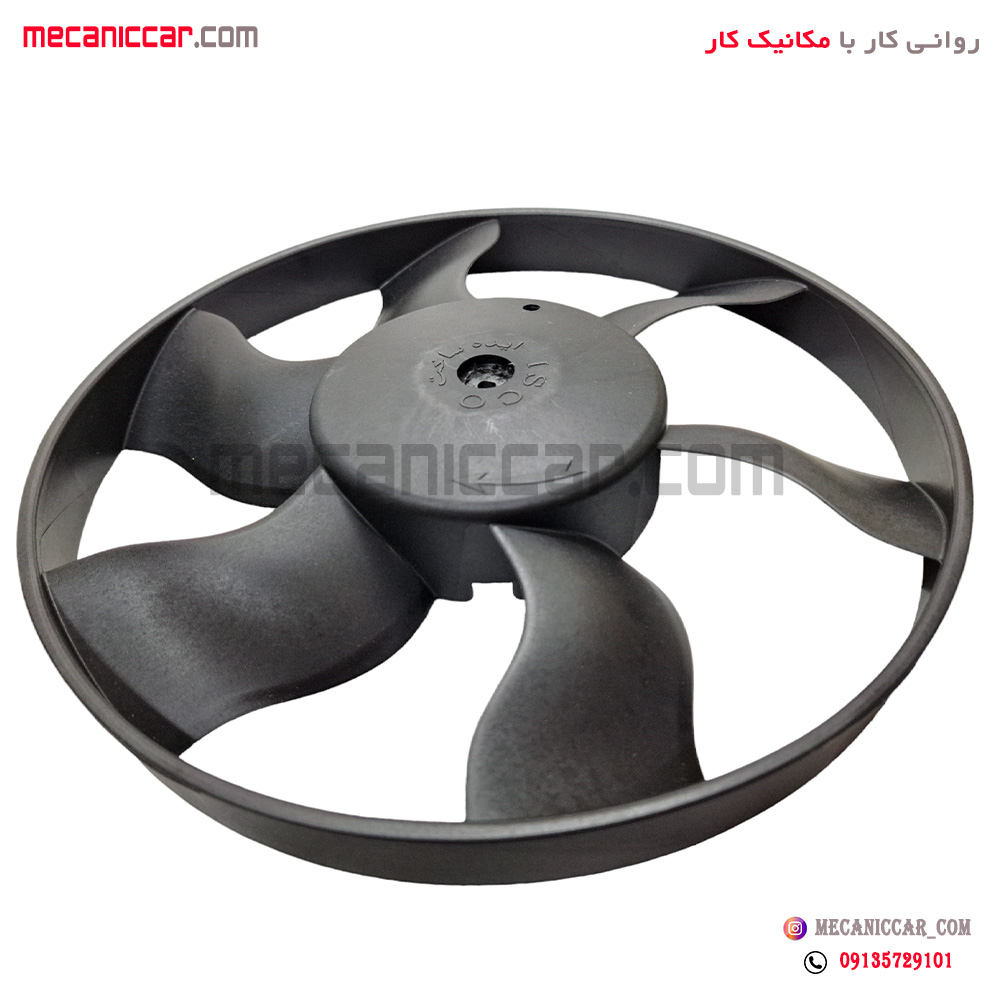 پروانه فن بهینه توربو پراید و تیبا و کوئیک ایده ساخت