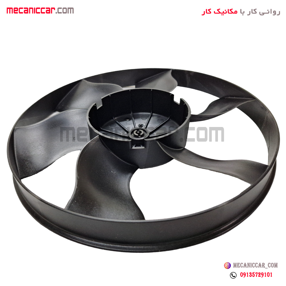 پروانه فن بهینه خاری توربو پژو 405 و پارس و سمند ایده ساخت