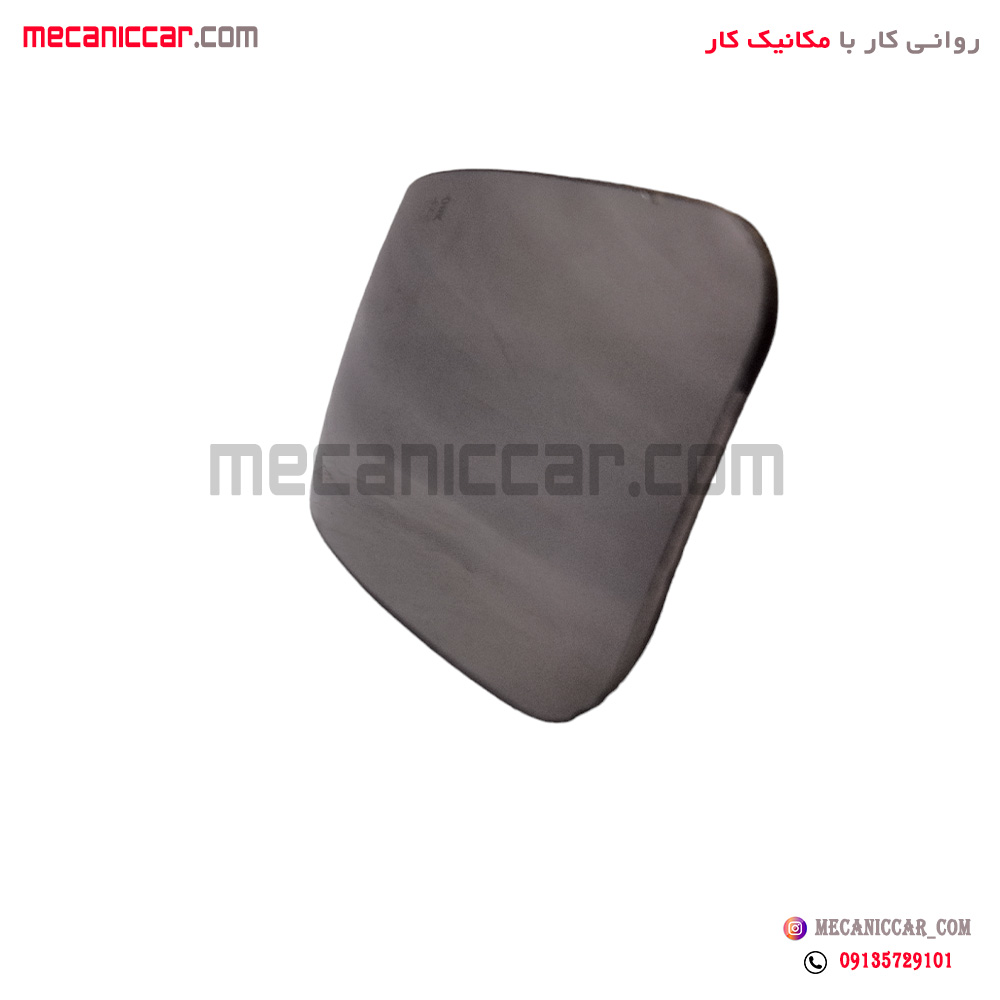 اینه داخلی (وسط) اسپرت خم بلند ترک دودی تمامی خودروها 30 سانتی (180 درجه نقطه کور بدون پایه)
