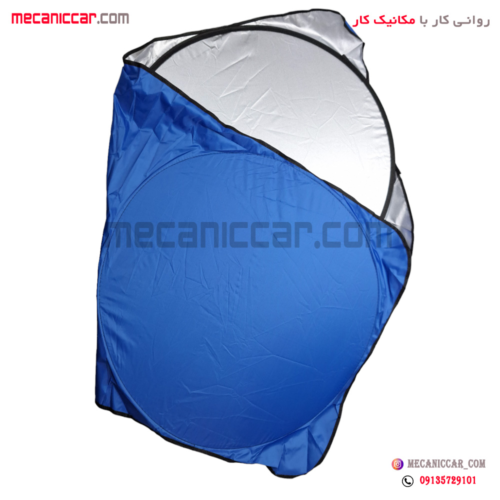 پرده افتابگیر جلو شیشه عینکی خودروها