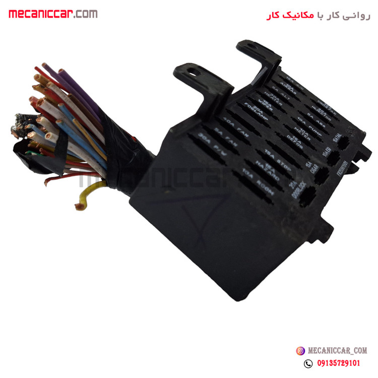 جعبه فیوز داخل اتاق کامل تیبا و ساینا دناکو