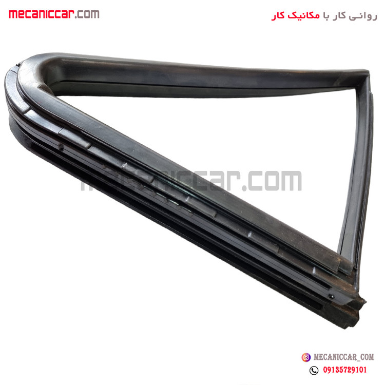 نوار دور شیشه لچکی (سه گوش) عقب چپ سمند