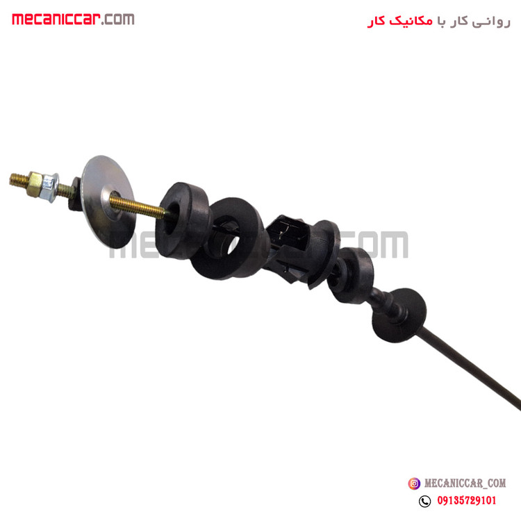 سیم (کابل) کلاچ پارس سال جدید و پژو 206 تیپ 5 سبزوار