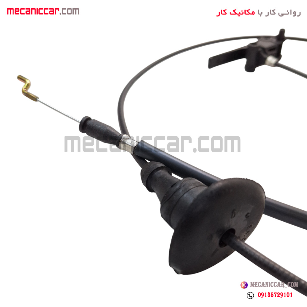 سیم (کابل) رها کننده درب موتور (کاپوت) پژو 207 جهان پارت