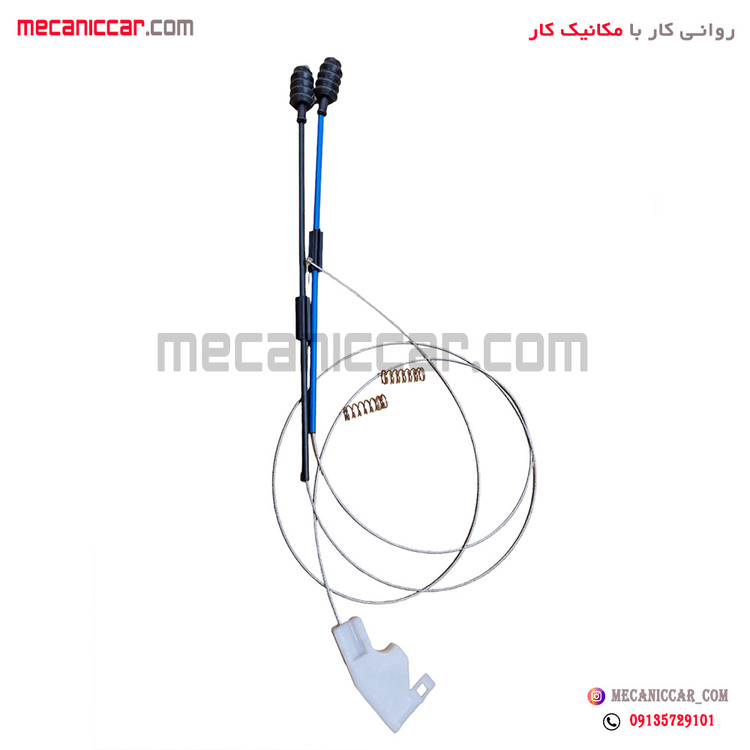 مجموعه کابل (سیم) شیشه بالابر کامل چپ تیبا