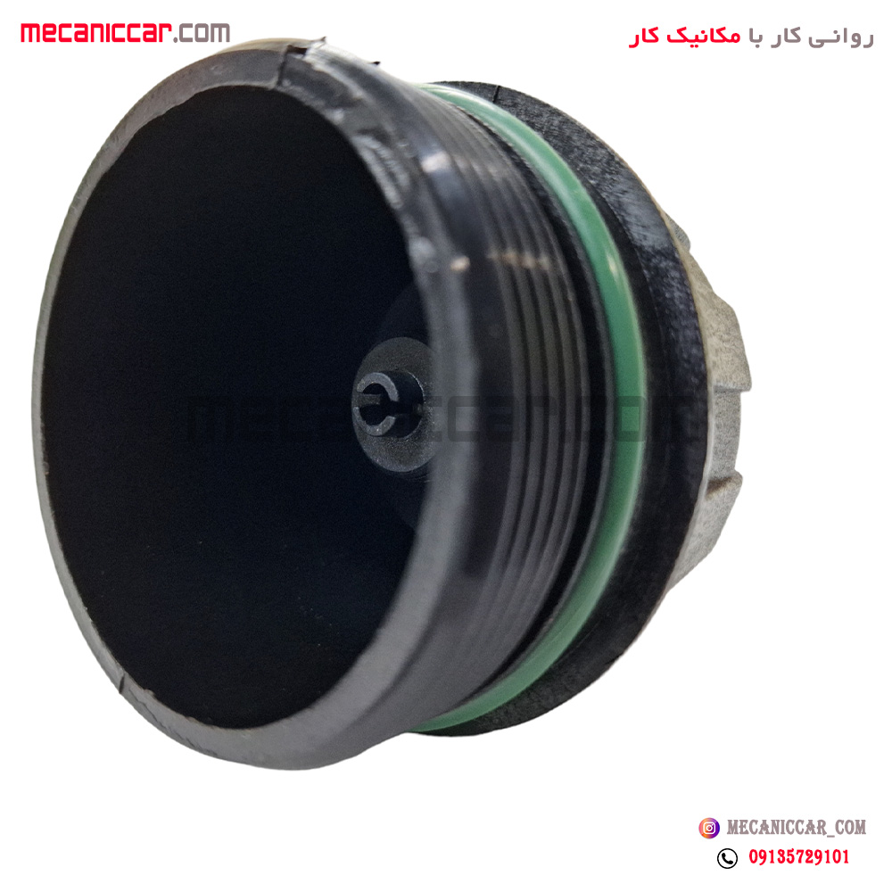 درب پوش فیلتر روغن کوتاه بهینه (ضخیم) پژو 206 تیپ 2 و 5