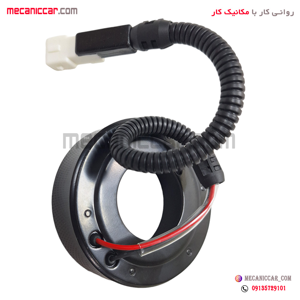 بویین کمپرسور کولر سوکت سفید پژو 405 و پارس و سمند هیرکان
