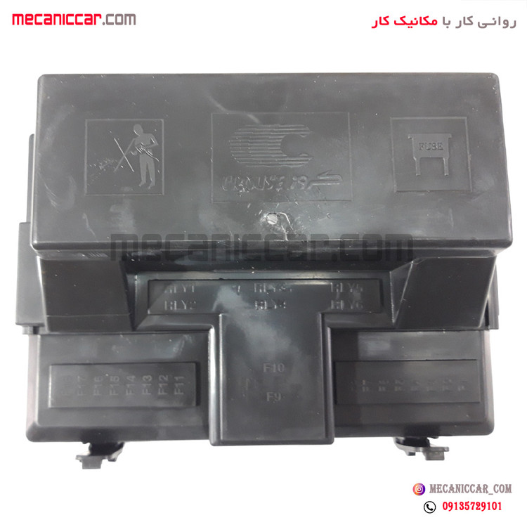 درب جعبه فیوز داخل موتور (BSM) رانا و پژو 207 و 206 جدید کروز