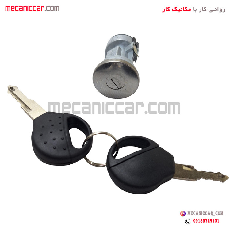 قفل سوئیچی صندوق پژو 206 صندوقدار کی کرت