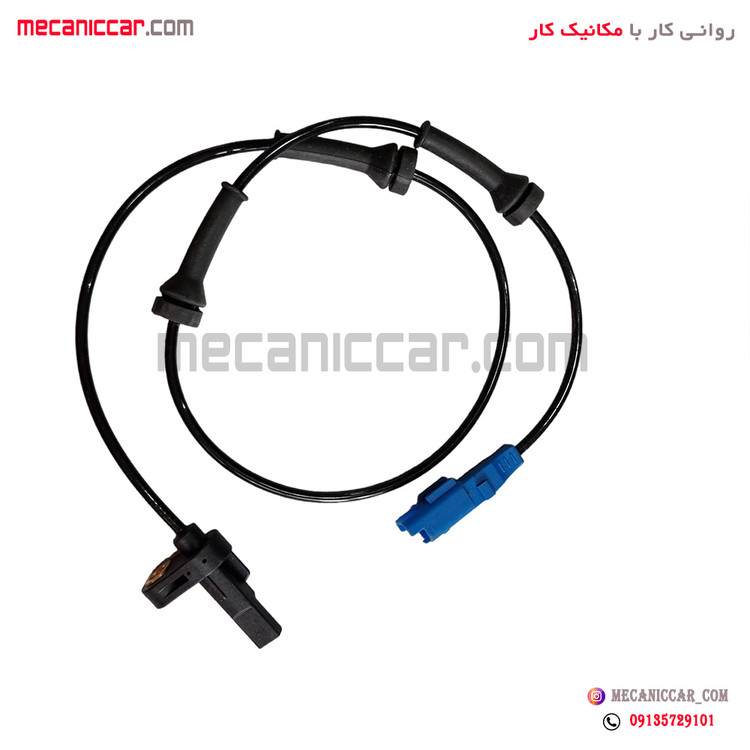 سنسور چرخ عقب ABS طرح بوش مشکی پژو 206