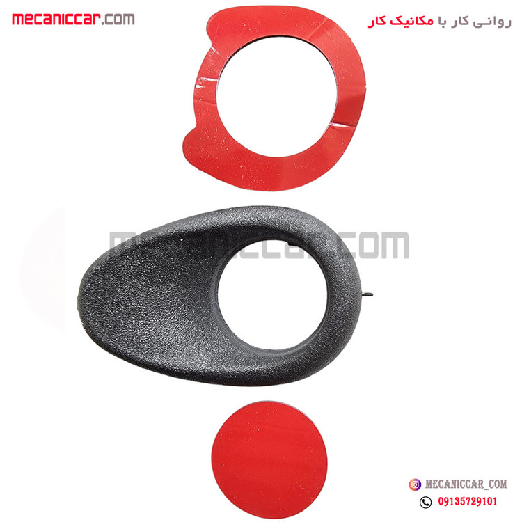 دستگیره درب صندوق کرومی ال نود L90 نیکوپارت