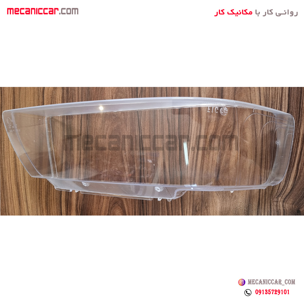 طلق چراغ جلو راست ضد مات سمند (uv شده)