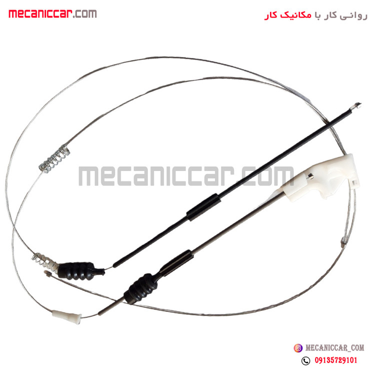 مجموعه سیم (کابل) شیشه بالابر کامل راست پراید سبزوار