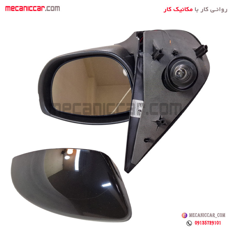 اینه کامل دستی راست راهنمادار پژو 207 کاوج