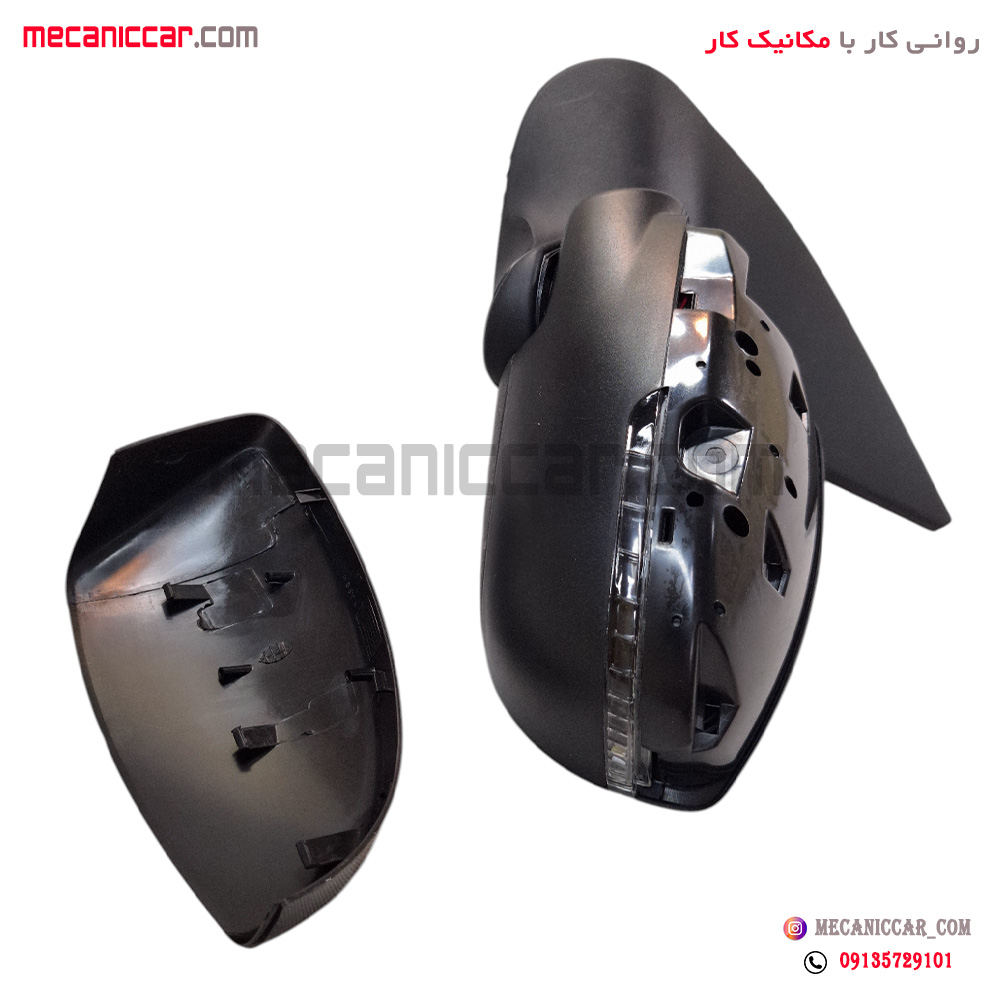 اینه کامل دستی چپ راهنمادار پژو 207 کاوج