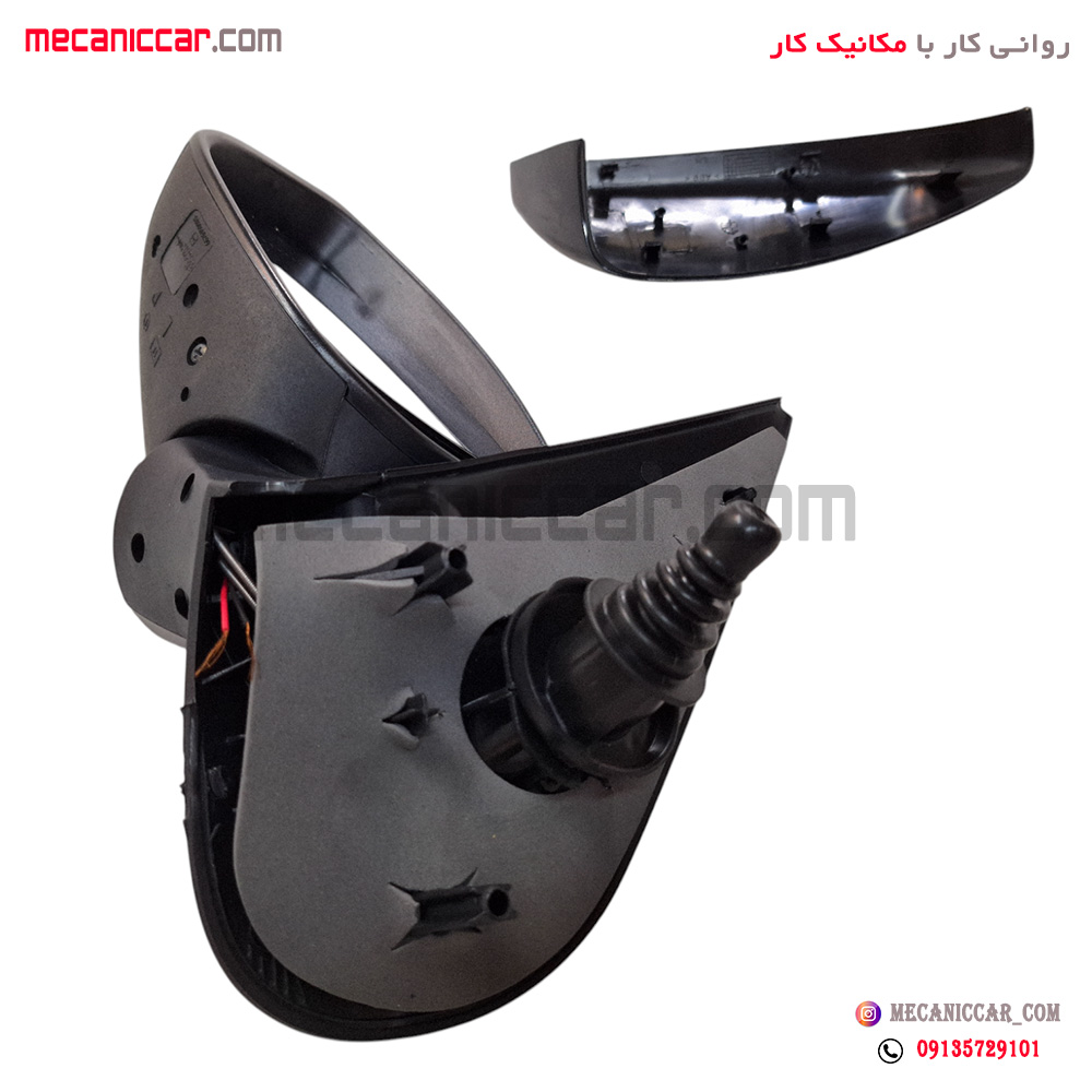 اینه کامل دستی چپ راهنمادار پژو 207 کاوج