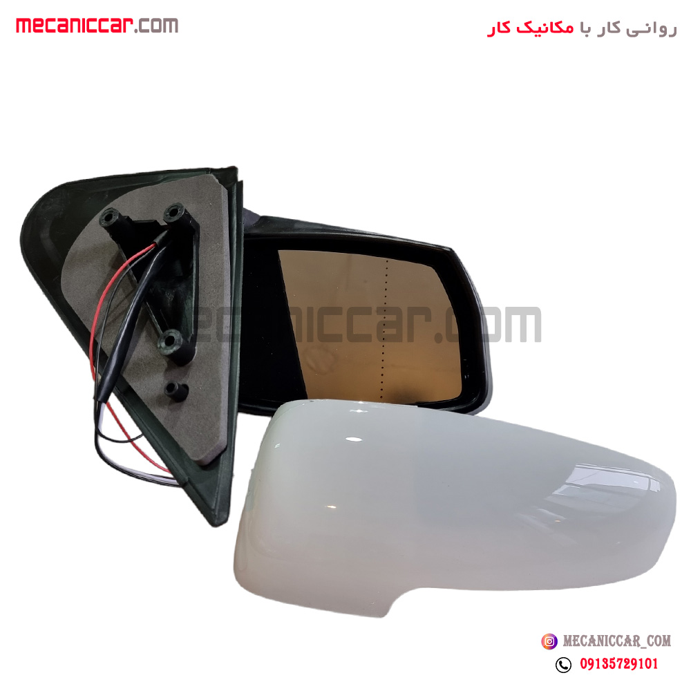 اینه کامل چپ راهنمادار سوکت قدیم سمند سورن کاوج