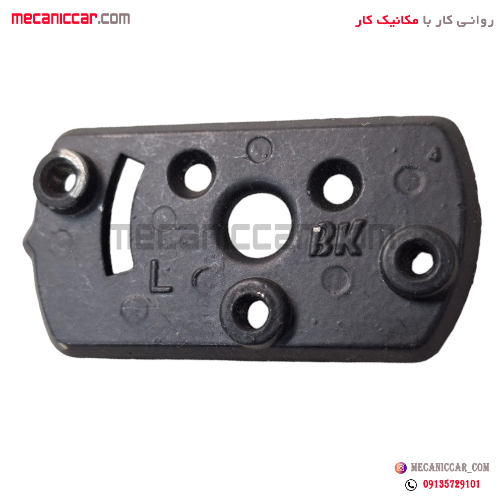 پایه فلزی (زاماک) اینه چپ پژو پارس و سورن پلاس و دنا تاشو برقی