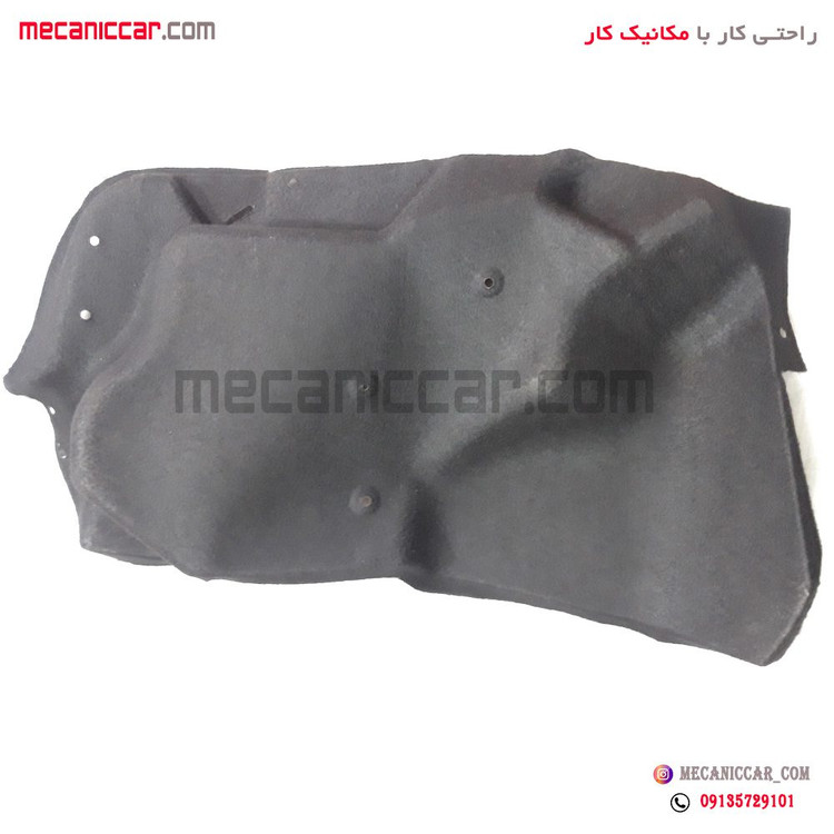 موکت (نمدی) روی گلگیر صندوق عقب راست تیبا صندوق دار