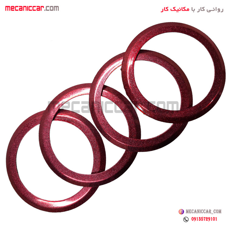 زه استیل دور دریچه کولر پراید 131 و ال نود (L90)