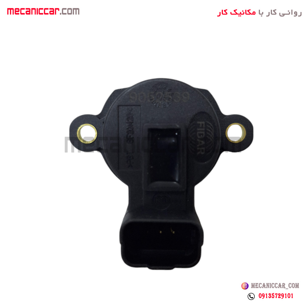 پتانسیومتر- سنسور دریچه گاز پشت پلاستیکی پژو 206