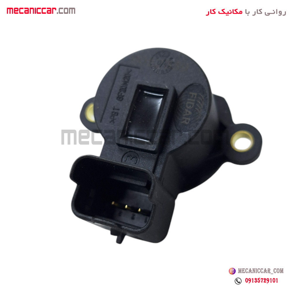 پتانسیومتر- سنسور دریچه گاز پشت پلاستیکی پژو 206
