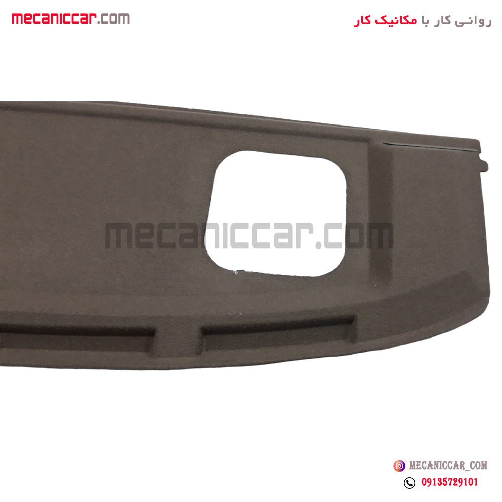 طاقچه عقب دو کمربند پژو پارس اذین پارت