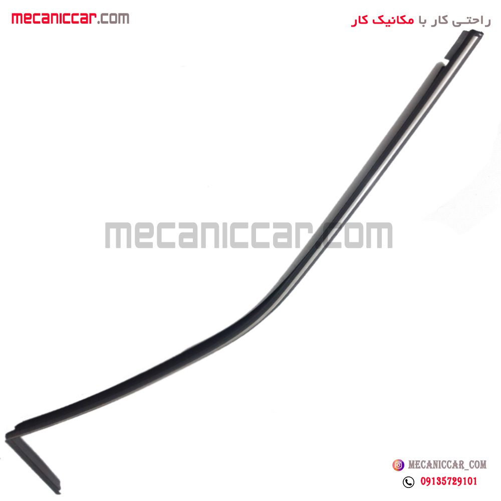 نوار دور کلاف شیشه (ماهوتی) بیرونی درب جلو چپ پژو پارس