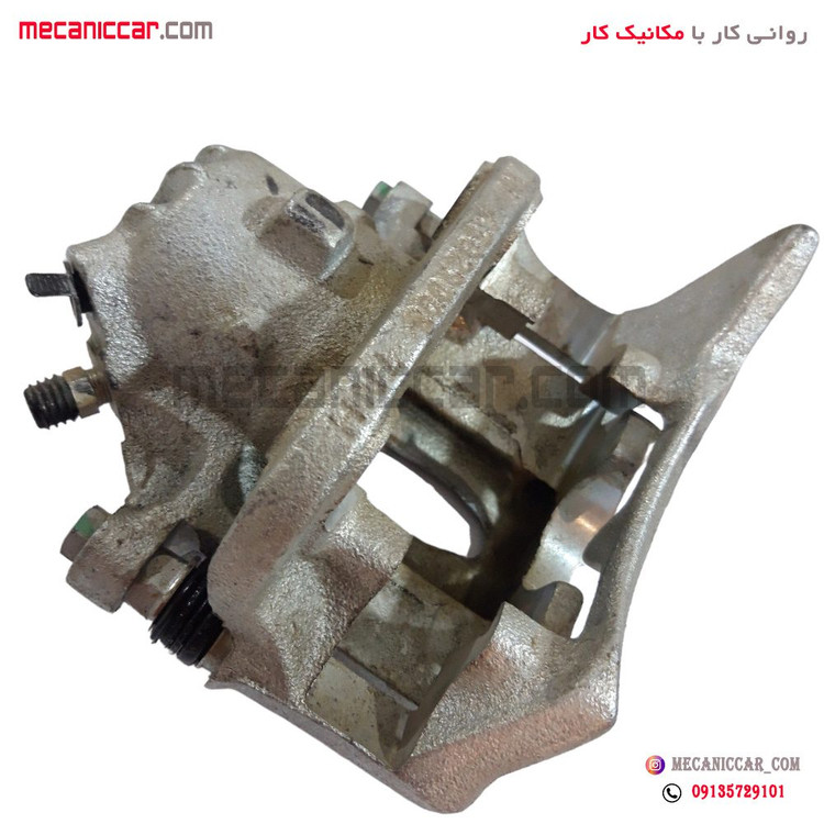 کالیپر (سیلندر) ترمز چرخ جلو چپ بدون لنت پژو 405 و پارس