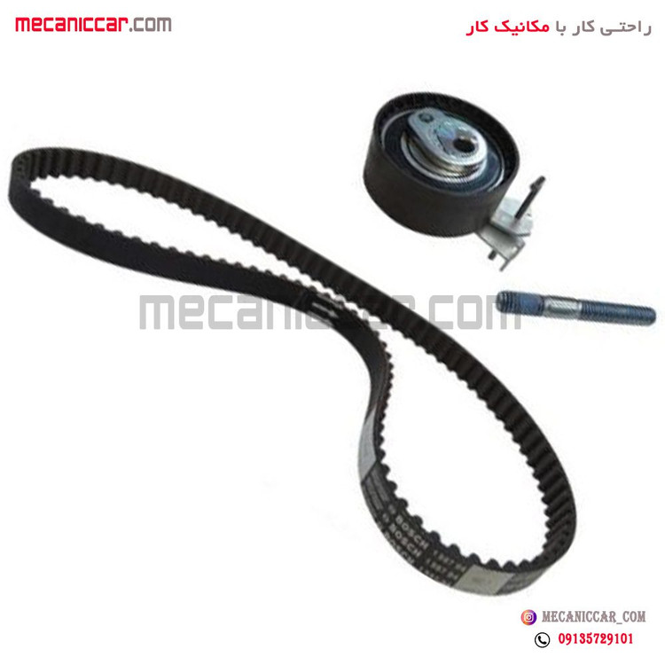 کیت تسمه تایم تیپ 2 پژو 206 پاور گریپ سبز